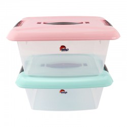 طقم صندوق  ٢ حبة ملون صغير+ وسط