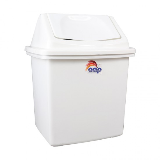 سلة نفايات مروحى صغير ابيض